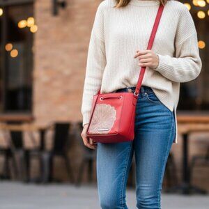 Steve Madden - Custom - Hand Painted Bucket bag